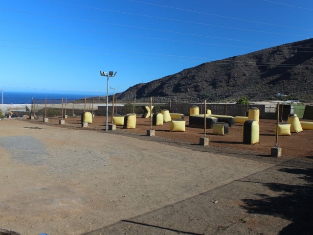 Paintball en la costa